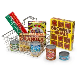 Play Food & Play Sets>Melissa & Doug Grocery Basket