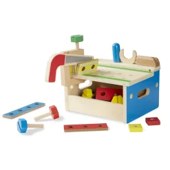 Colors & Shapes>Melissa & Doug Hammer & Saw Tool Bench