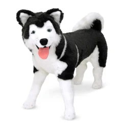 Plush>Melissa & Doug Husky Giant Stuffed Animal