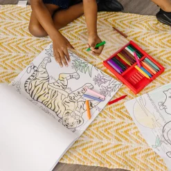 Activity Books>Melissa & Doug Jumbo Coloring Pad - Animals