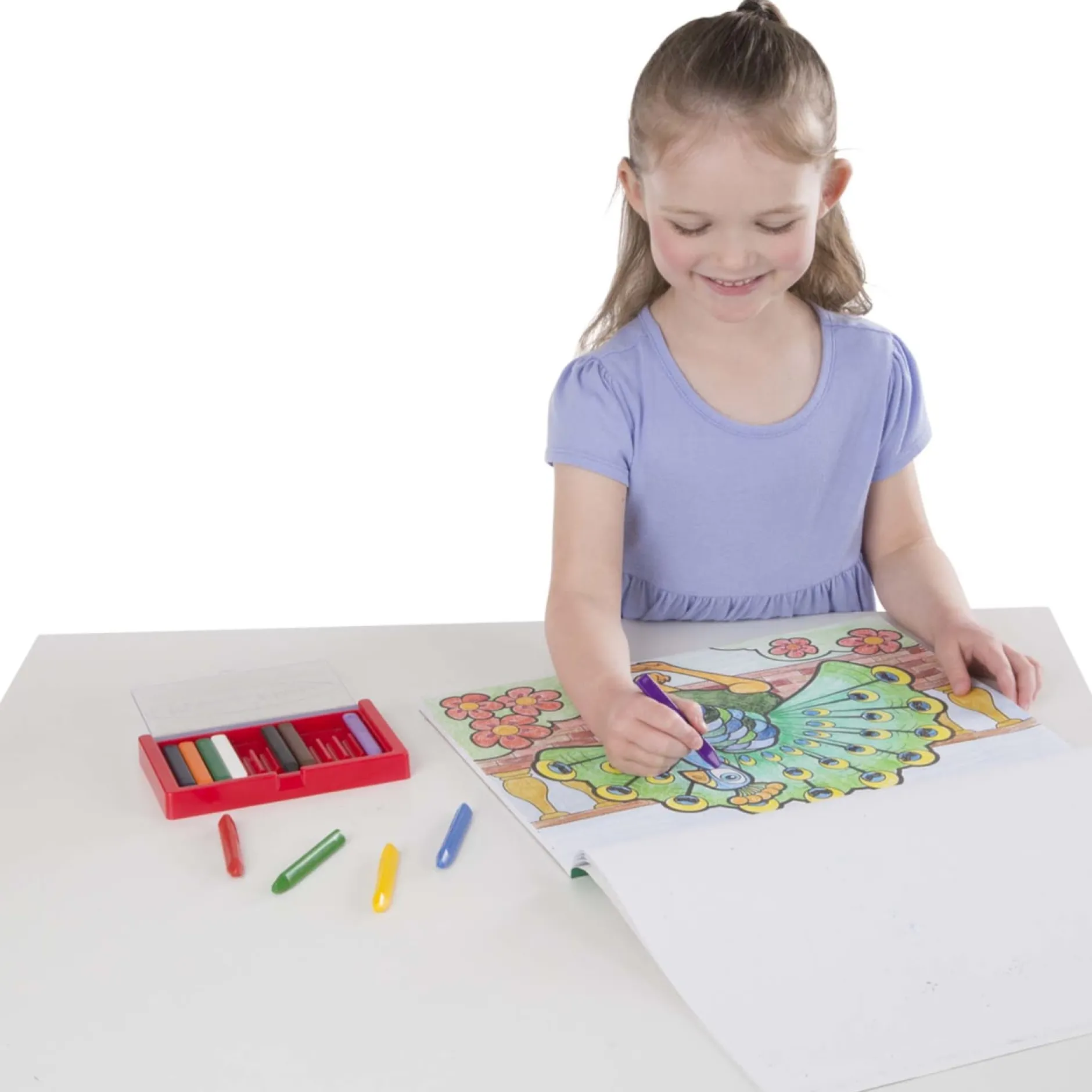 Activity Books>Melissa & Doug Jumbo Coloring Pad - Animals