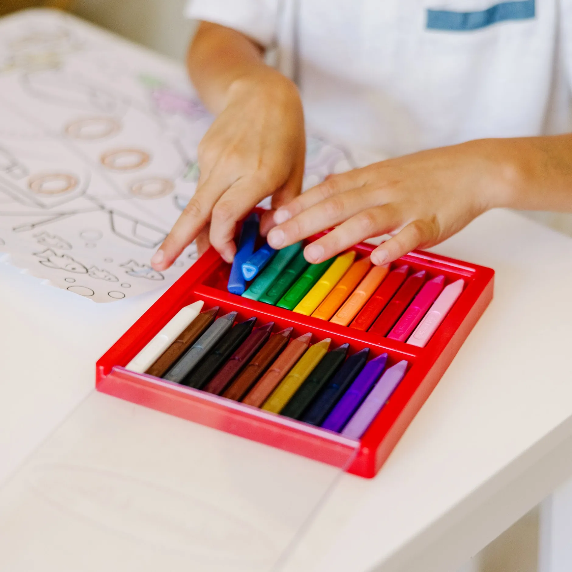 Activity Books>Melissa & Doug Jumbo Coloring Pad - Vehicles