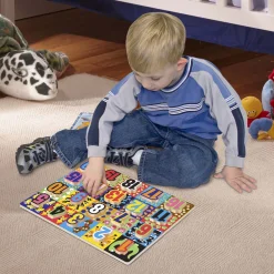 Alphabet & Counting Puzzles>Melissa & Doug Jumbo Numbers Chunky Puzzle