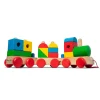 Vehicles & Trains>Melissa & Doug Jumbo Wooden Stacking Train – Classic