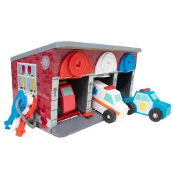 Vehicles & Trains>Melissa & Doug Keys & Cars Rescue Garage