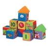 Blocks & Stacking>Melissa & Doug K's Kids Match and Build Soft Blocks