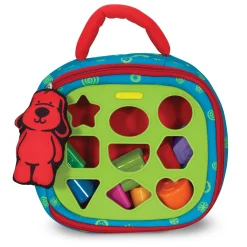 Colors & Shapes>Melissa & Doug K's Kids Take-Along Shape Sorter