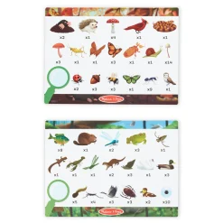 Animals & Nature Puzzles>Melissa & Doug Let's Explore Double-Sided Seek & Find Puzzle