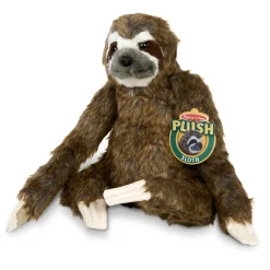 Plush>Melissa & Doug Lifelike Plush Sloth