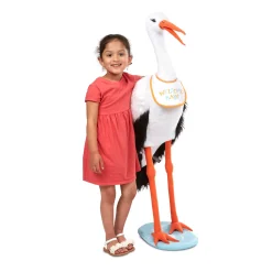 Plush>Melissa & Doug Lifelike Plush Stork