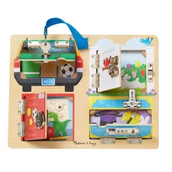 Motor Skills>Melissa & Doug Locks & Latches Board