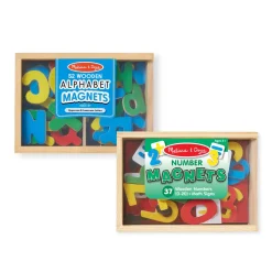 Alphabet & Counting>Melissa & Doug Magnetic Letters & Numbers Bundle