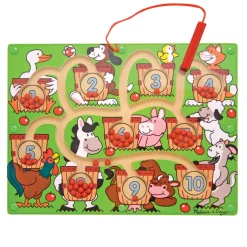Alphabet & Counting>Melissa & Doug Magnetic Number Maze