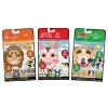Stickers & Sticker Books>Melissa & Doug Make-A-Face Reusable Sticker Pad 3-Pack: Safari, Farm, Pets