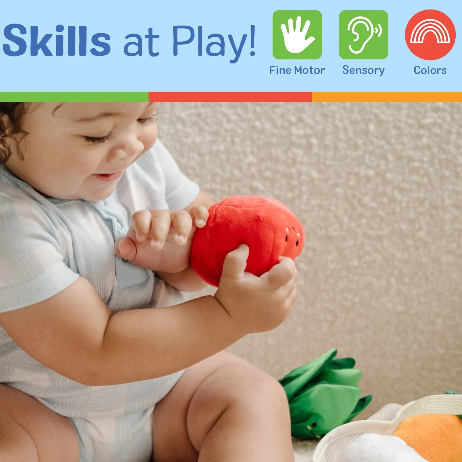 Motor Skills>Melissa & Doug Market Basket Fill & Spill
