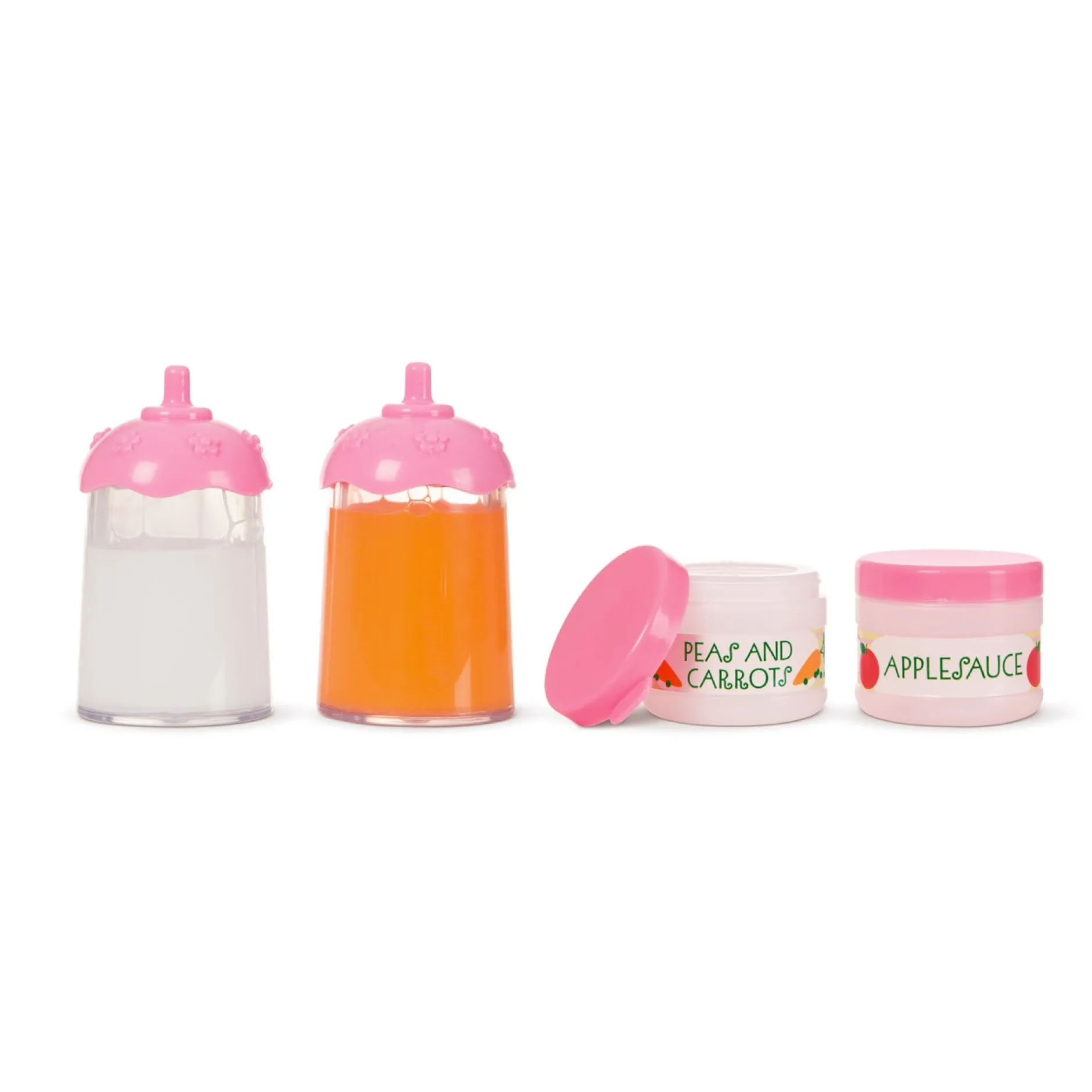 Dolls & Dollhouses>Melissa & Doug Mine to Love - Baby Food & Bottle Set