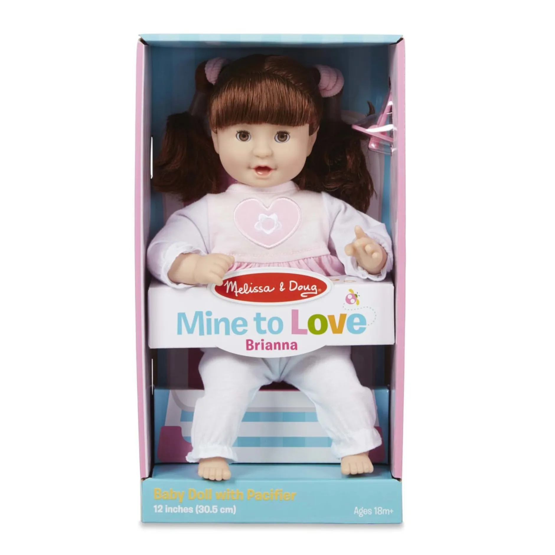 Dolls & Dollhouses>Melissa & Doug Mine to Love - Brianna 12" Doll