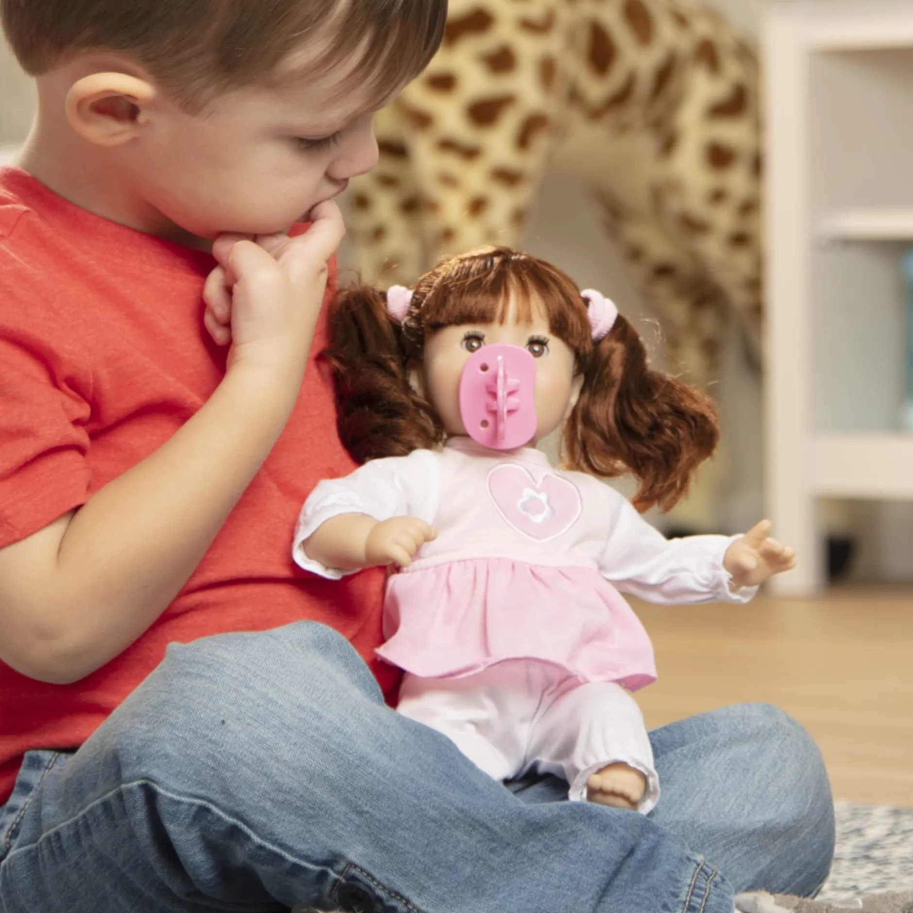 Dolls & Dollhouses>Melissa & Doug Mine to Love - Brianna 12" Doll