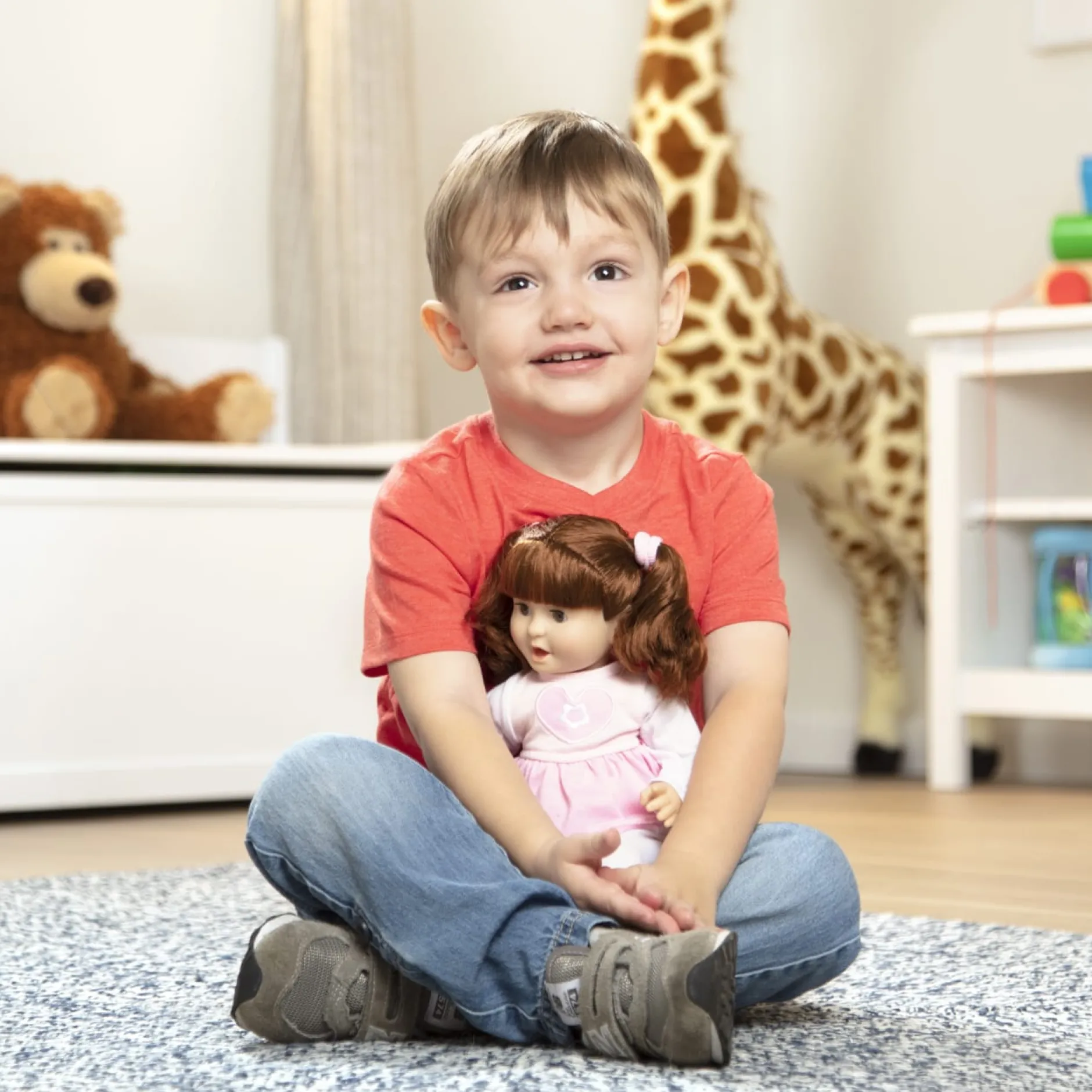 Dolls & Dollhouses>Melissa & Doug Mine to Love - Brianna 12" Doll