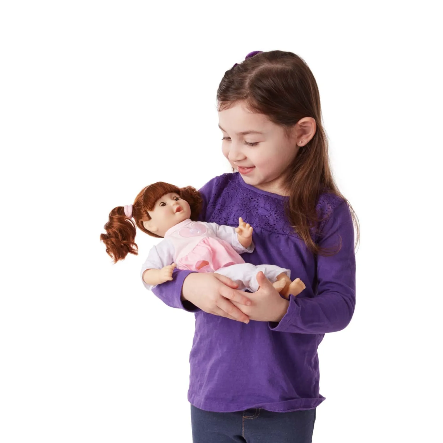 Dolls & Dollhouses>Melissa & Doug Mine to Love - Brianna 12" Doll