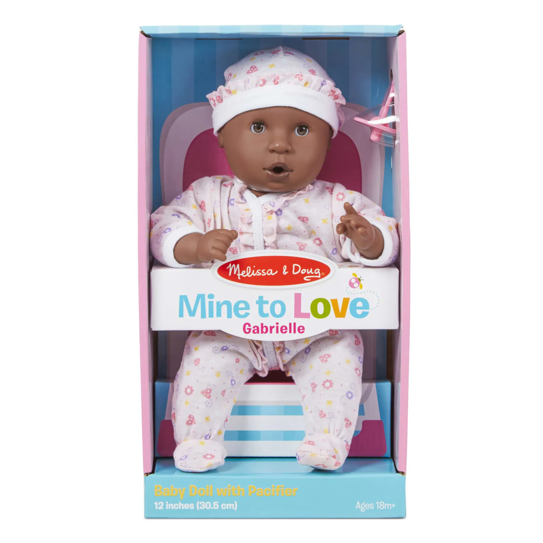 Dolls & Dollhouses>Melissa & Doug Mine to Love - Gabrielle 12" Baby Doll