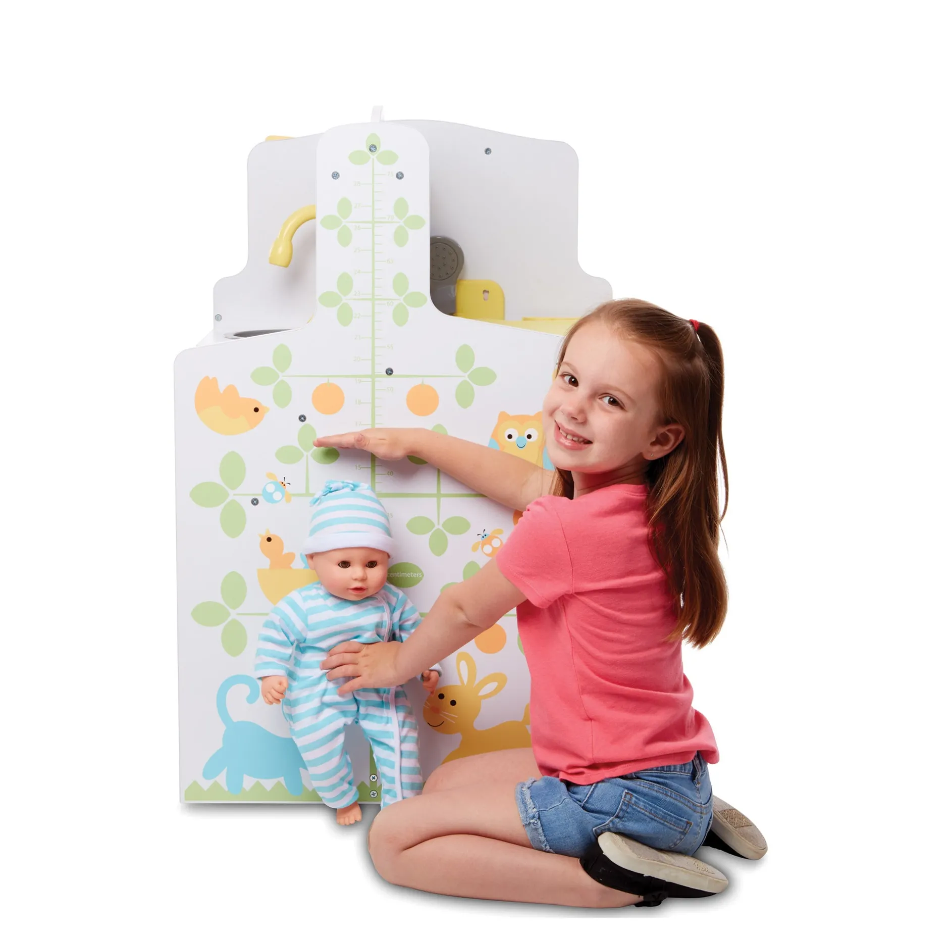 Dolls & Dollhouses>Melissa & Doug Mine to Love Baby Care Activity Center
