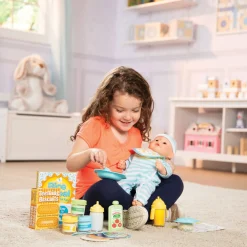 Dolls & Dollhouses>Melissa & Doug Mine to Love Mealtime Play Set