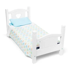Dolls & Dollhouses>Melissa & Doug Mine to Love Play Bed