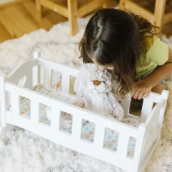 Dolls & Dollhouses>Melissa & Doug Mine to Love Play Cradle