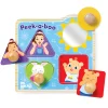 Colors & Shape Puzzles|Colors & Shapes>Melissa & Doug Ms. Rachel™ Wooden Peek-a-Boo Jumbo Peg Puzzle – 4 Pieces