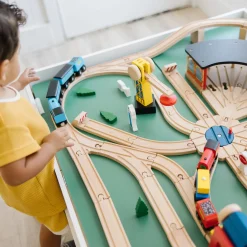 Vehicles & Trains>Melissa & Doug Multi-Activity Train Table