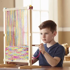 Craft & Stamp Kits>Melissa & Doug Multi-Craft Weaving Loom