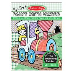 Activity Books>Melissa & Doug My First Paint with Water - Vehicles
