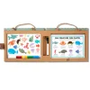 Books>Melissa & Doug Natural Play: Play, Draw, Create Reusable Drawing & Magnet Kit – Ocean
