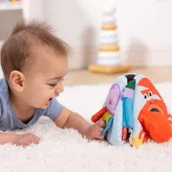 Motor Skills>Melissa & Doug Ocean Tummy Time Triangle Baby Toy