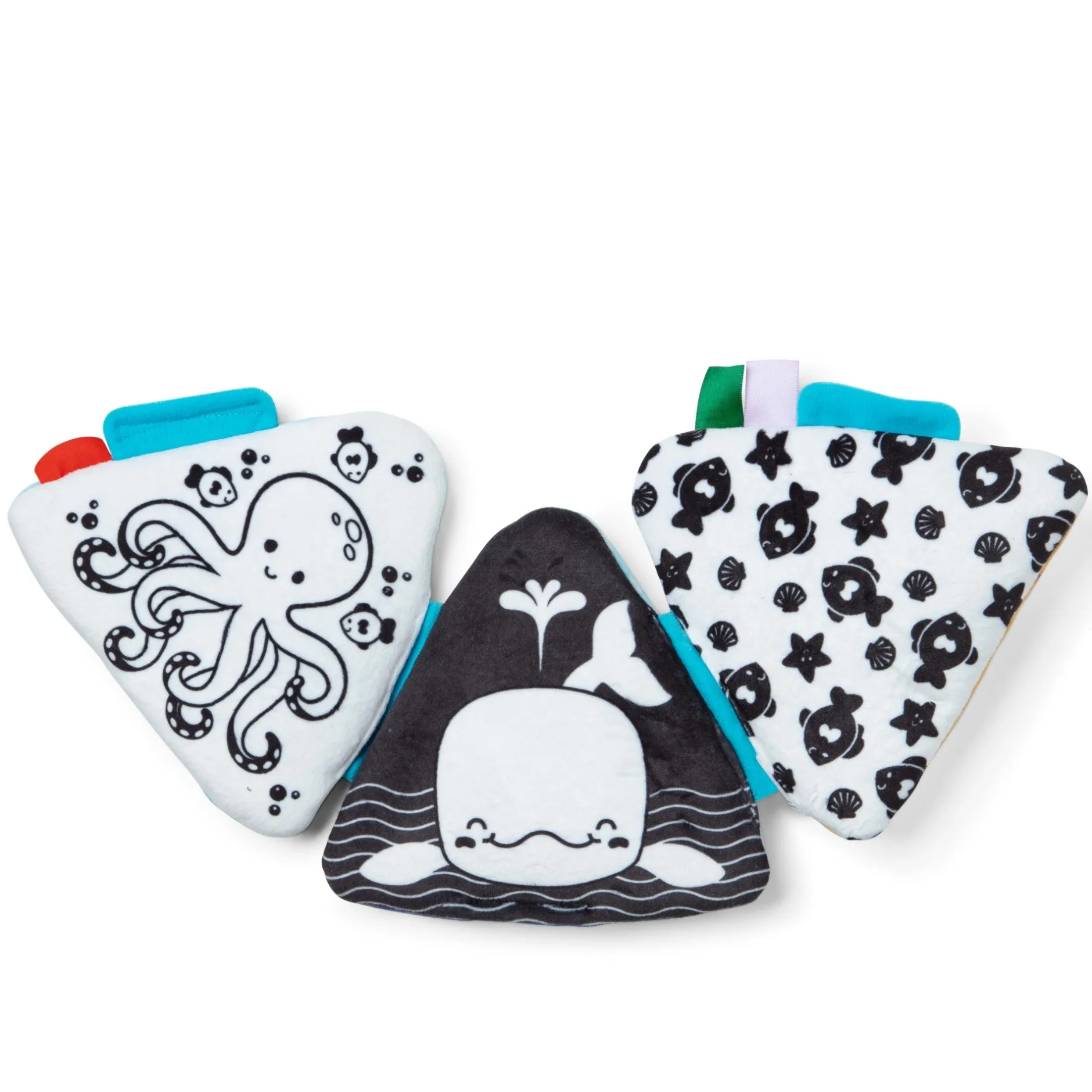 Motor Skills>Melissa & Doug Ocean Tummy Time Triangle Baby Toy