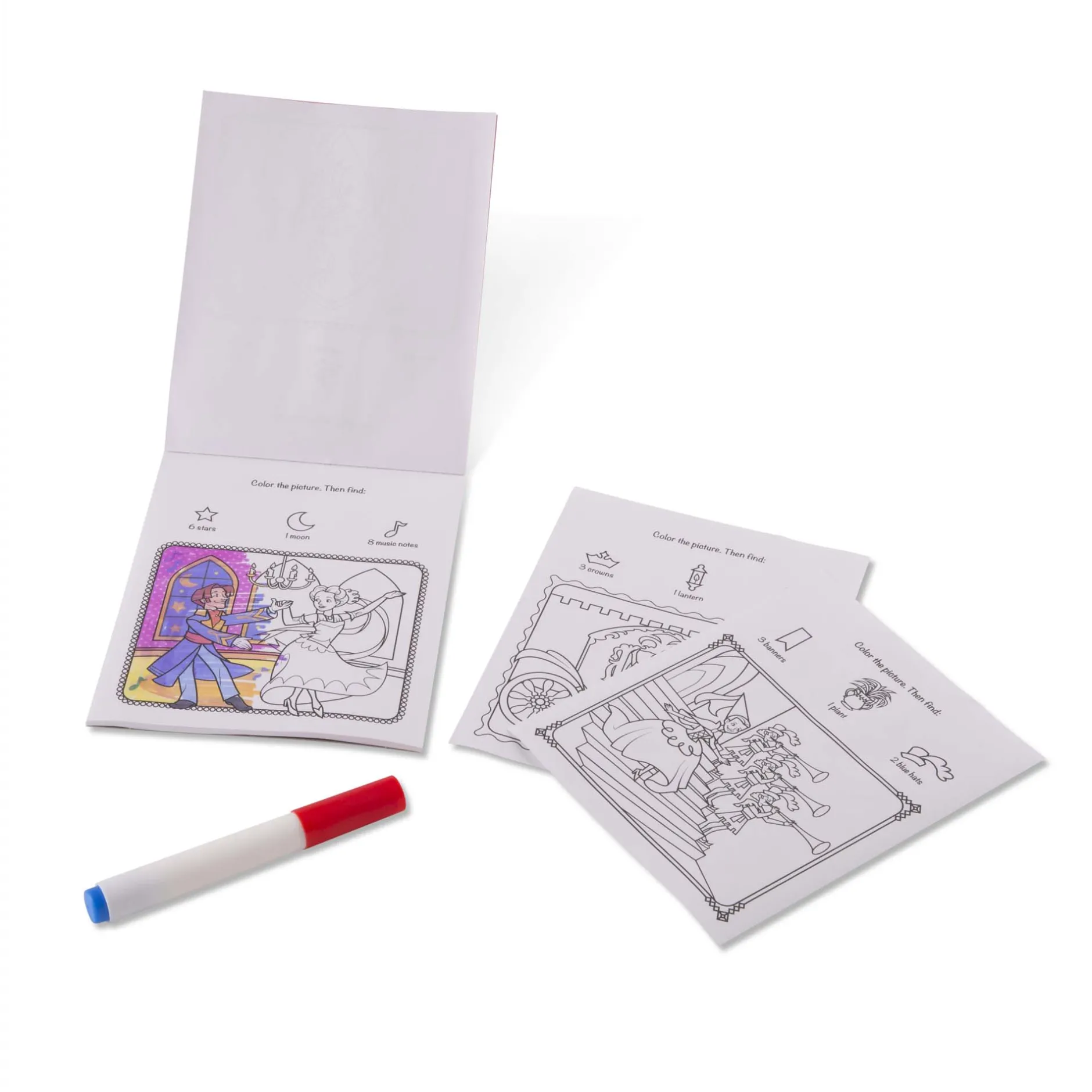 Activity Books>Melissa & Doug On the Go™ ColorBlast Color Reveal Pad – Princess
