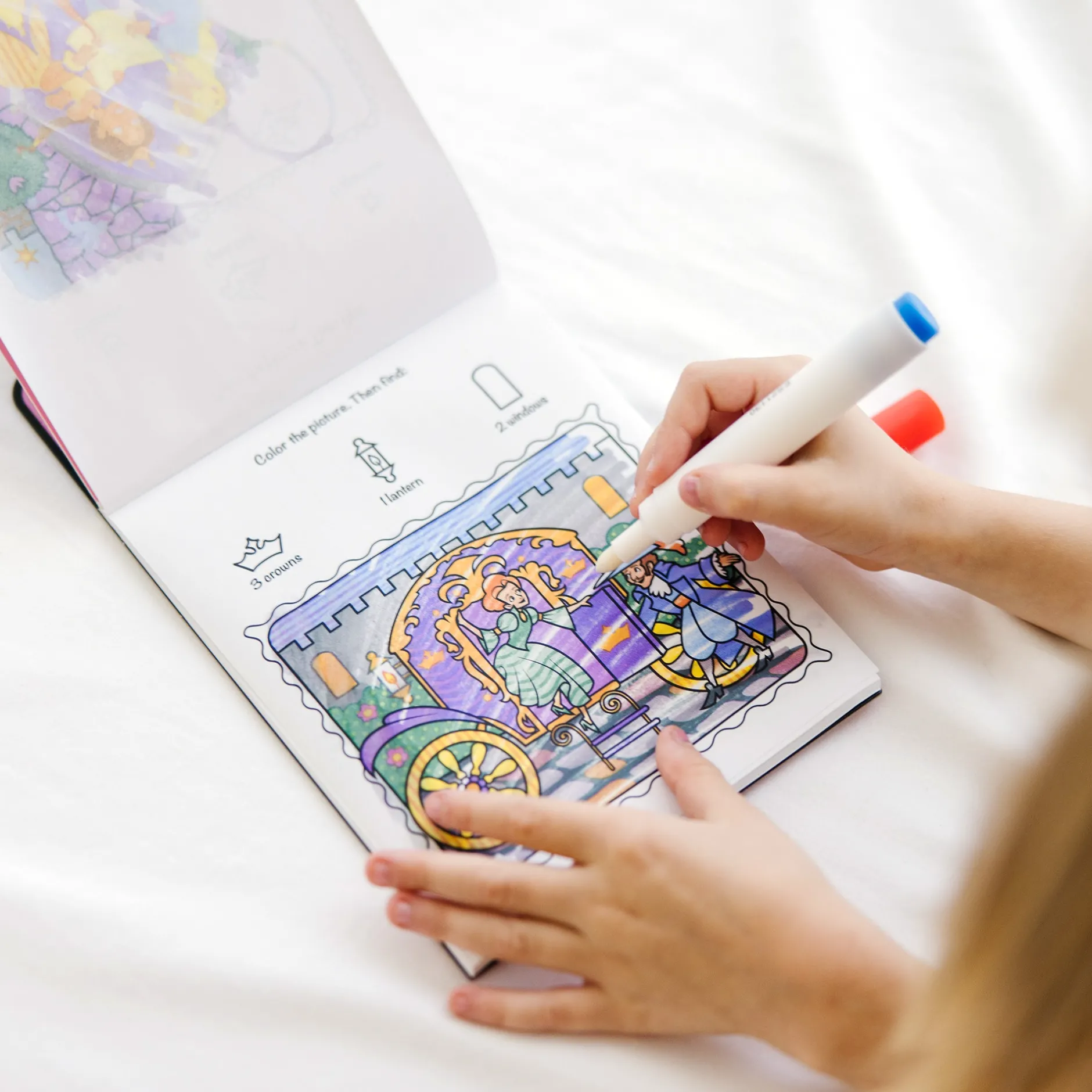 Activity Books>Melissa & Doug On the Go™ ColorBlast Color Reveal Pad – Princess