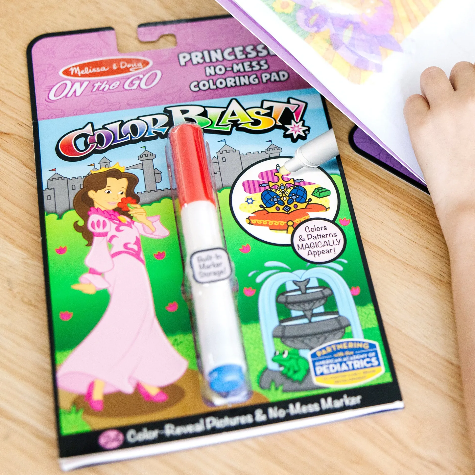 Activity Books>Melissa & Doug On the Go™ ColorBlast Color Reveal Pad – Princess