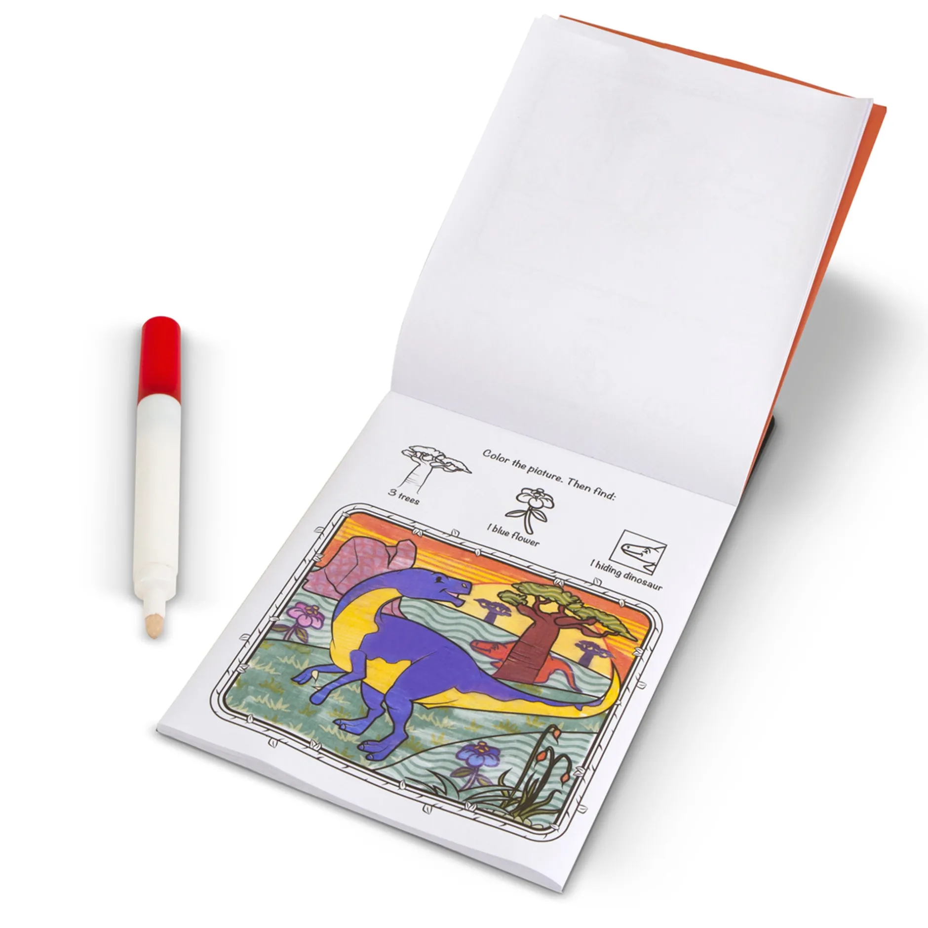 Activity Books>Melissa & Doug On the Go™ ColorBlast Color Reveal Pad – Dinosaur