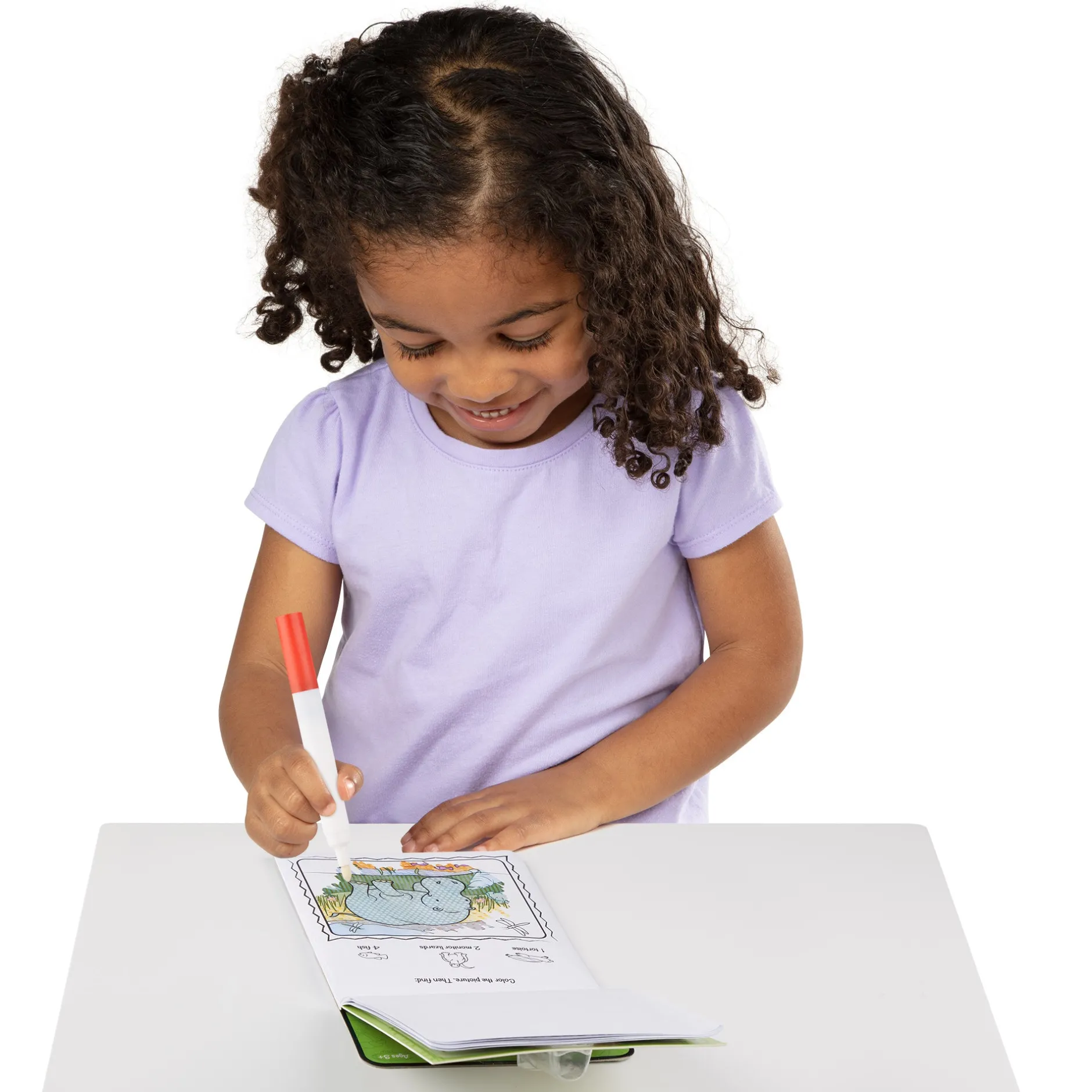 Activity Books>Melissa & Doug On the Go ColorBlast No Mess Coloring Pad - Safari