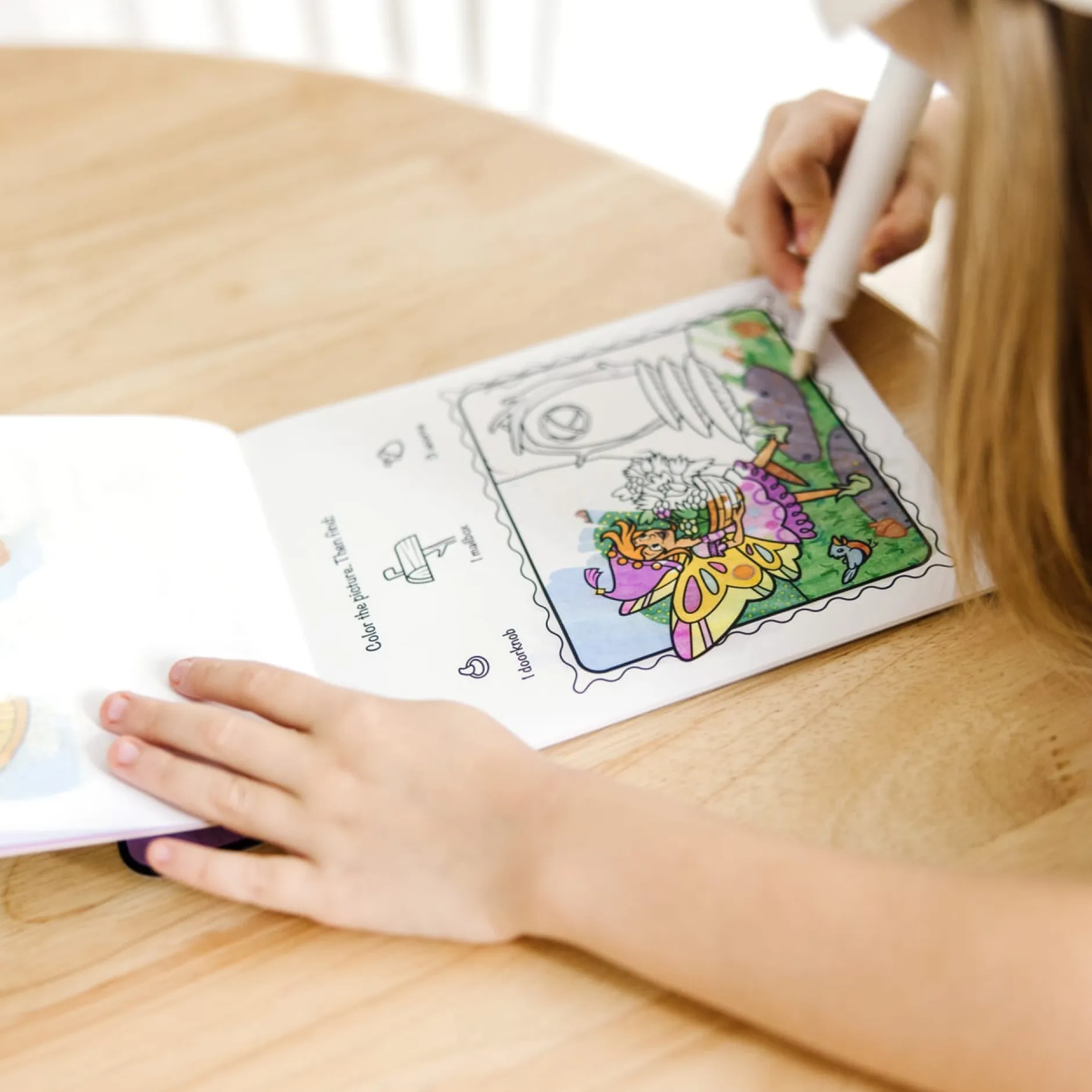 Activity Books>Melissa & Doug On the Go ColorBlast No-Mess Coloring Pad - Fairies