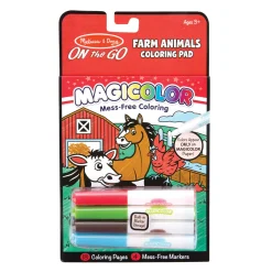 Activity Books>Melissa & Doug On the Go Magicolor Coloring Pad - Farm Animals