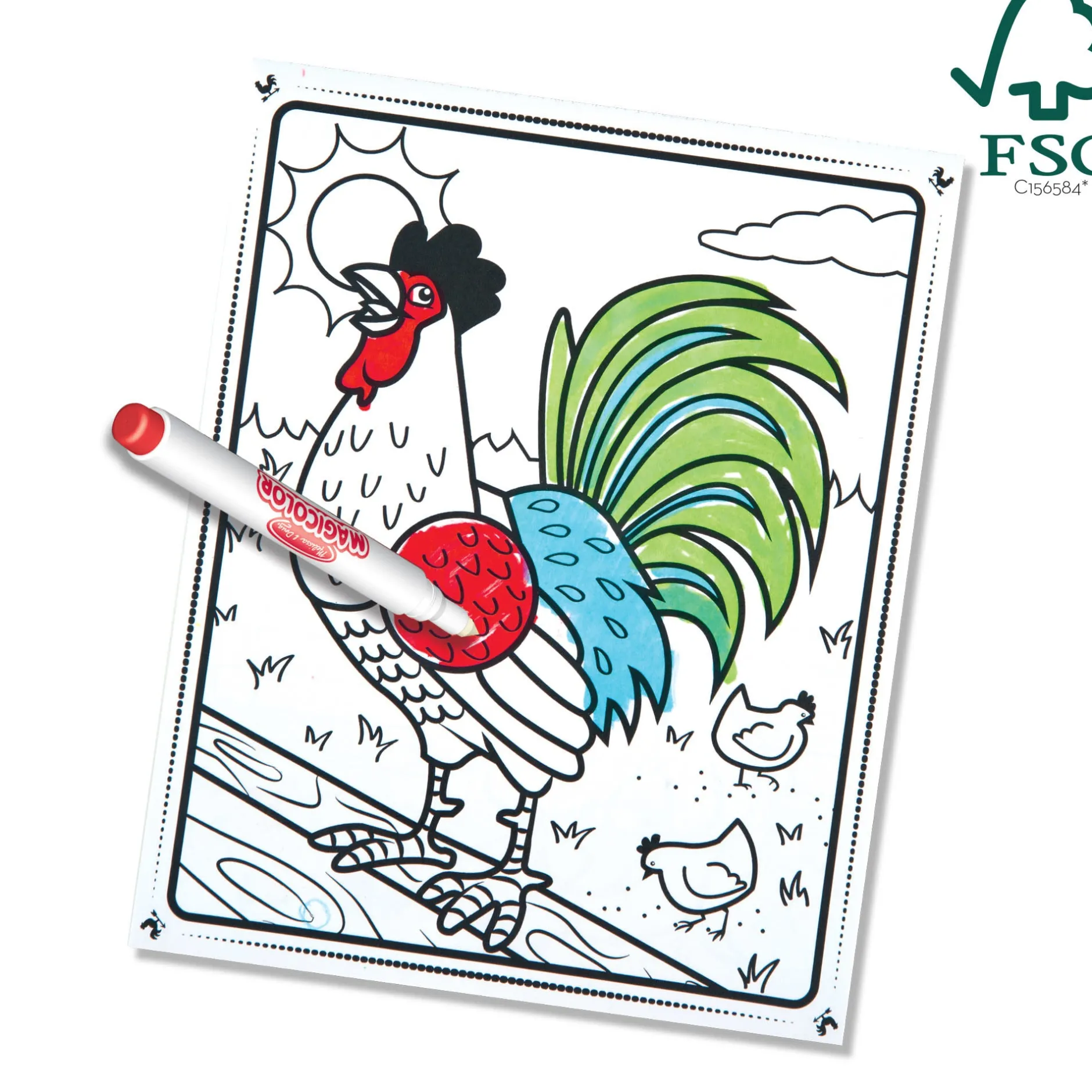 Activity Books>Melissa & Doug On the Go Magicolor Coloring Pad - Farm Animals