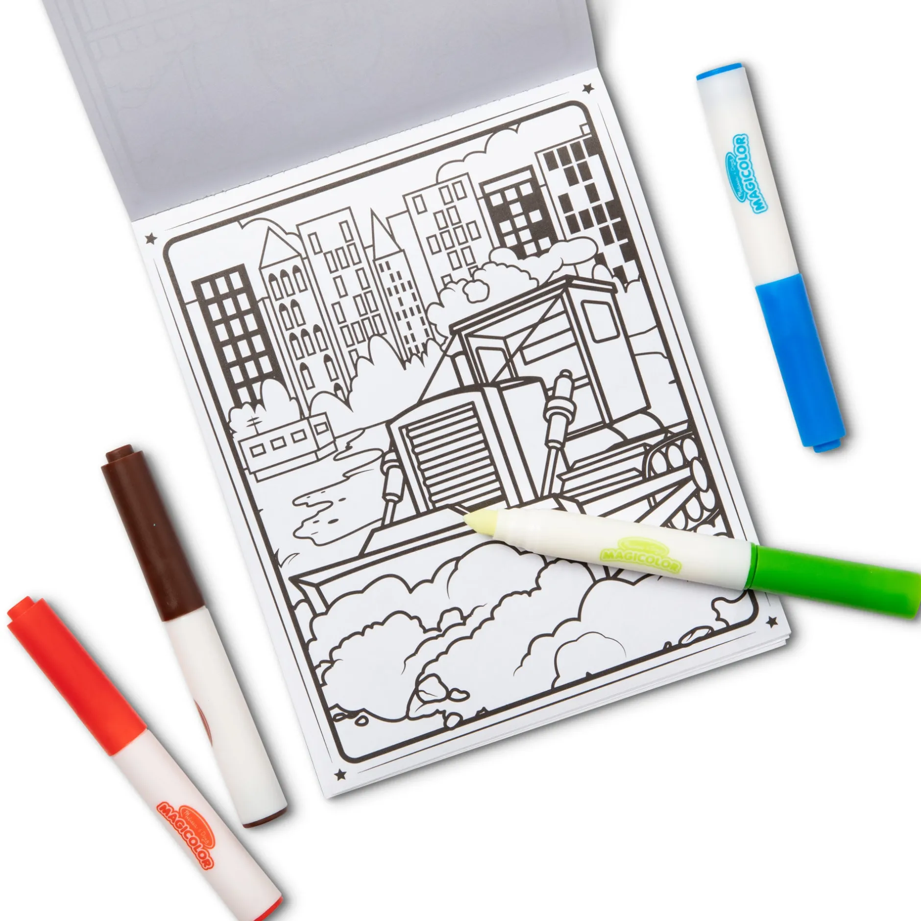 Activity Books>Melissa & Doug On The Go Magicolor Coloring Pad - Adventure