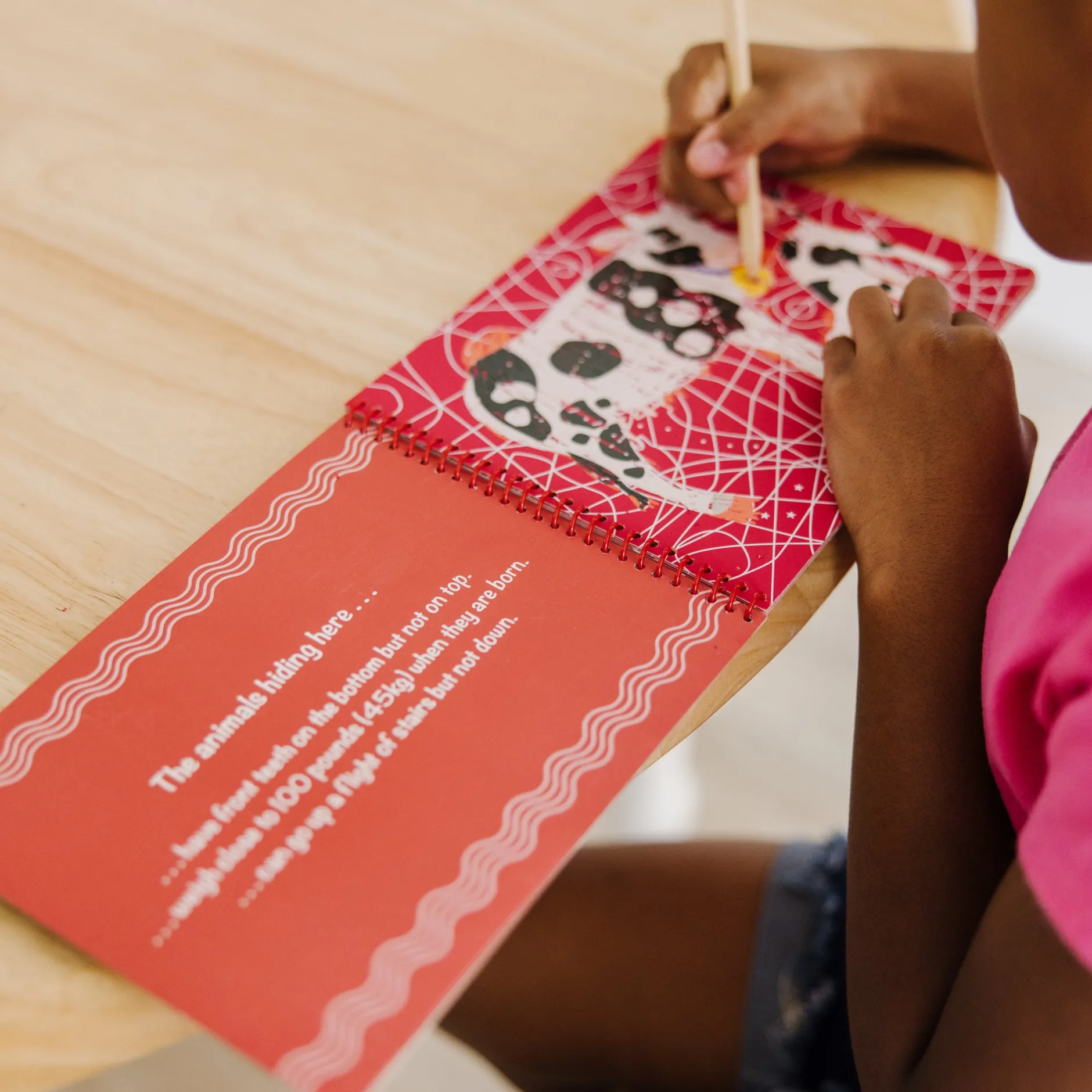 Activity Books>Melissa & Doug On the Go Scratch Art Color Reveal Pad - Animal Families