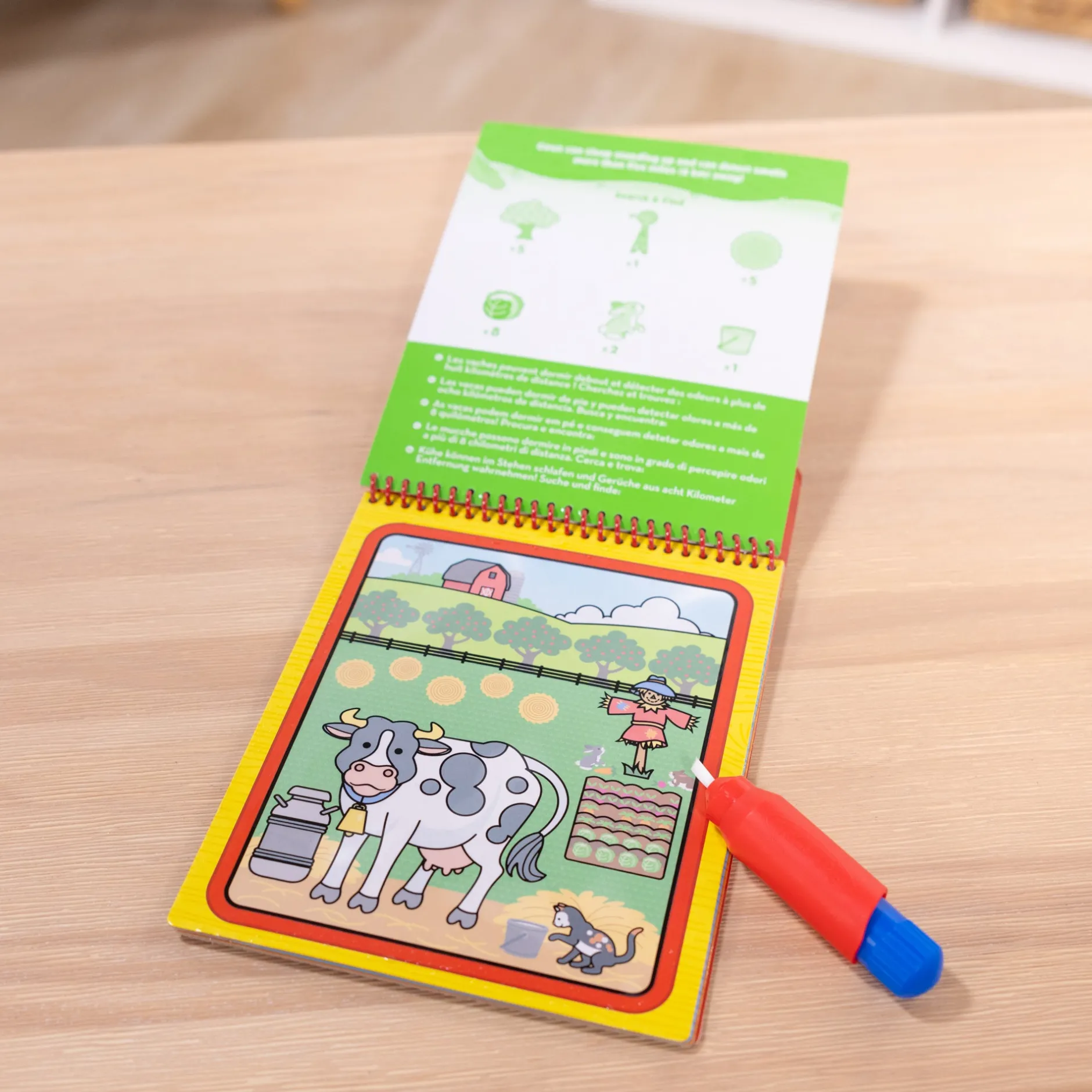 Activity Books>Melissa & Doug On the Go Water WOW! Color Reveal Pad - Farm