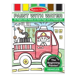Activity Books>Melissa & Doug Paint With Water - Vehicles