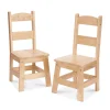 Furniture>Melissa & Doug Pair of Solid Wood Chairs 2-Piece Set