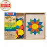 Colors & Shapes>Melissa & Doug Pattern Blocks and Boards